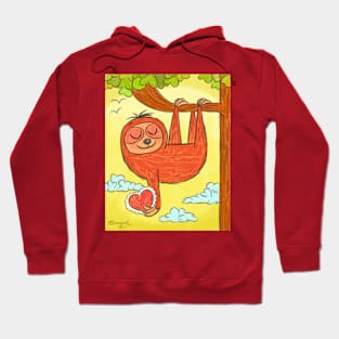 Valentine for Sloth Hoodie